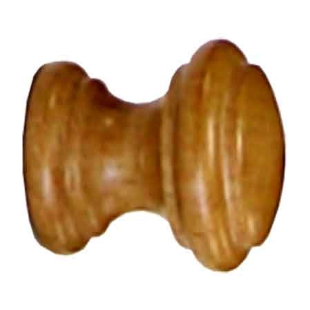 POMOLO LEGNO VERNICIATO 114 Ø 38 - Noce chiaro