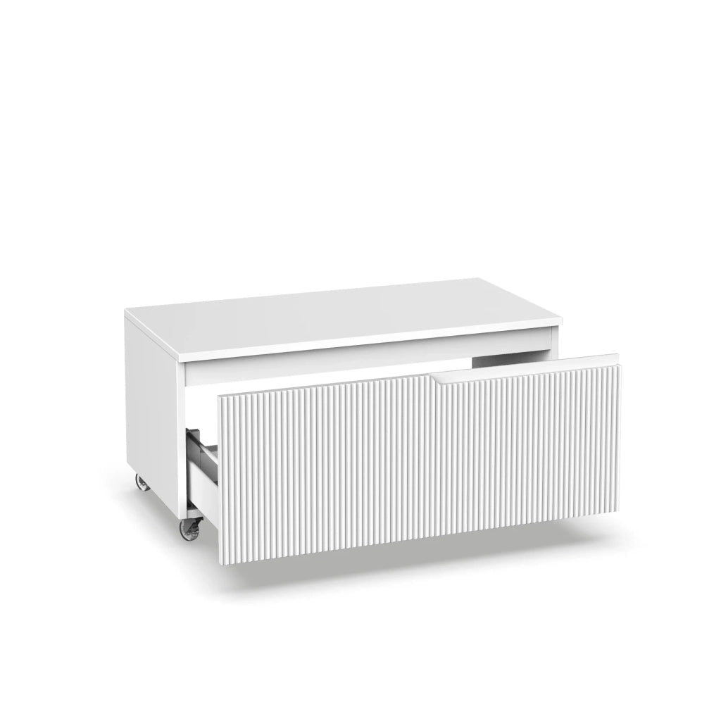 Cassettiera VENERE bianco opaco_90x45x42