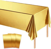 Tappeto da tavolo in tre pezzi - 137 x 274 cm - Reclinabile - Decorazione da tavola - Decorazione per feste - Adatto per matrimoni e compleanni - Copertura da tavolo