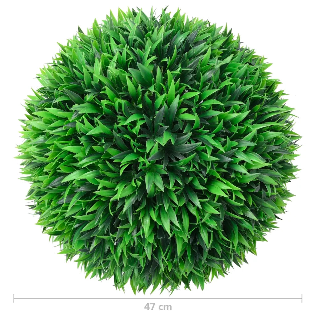 Sfere di Bosso Artificiale 2 pz 47 cm cod mxl 78226