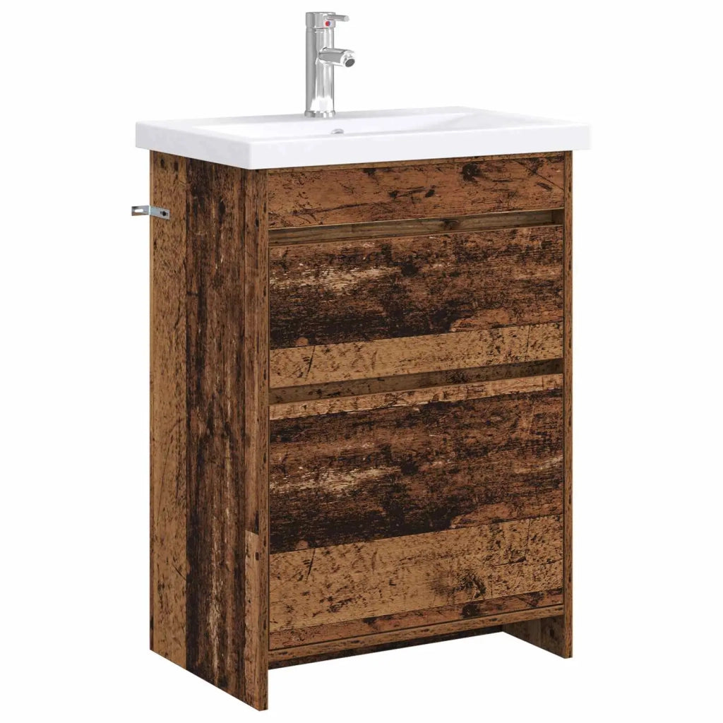 Set di mobili per il bagno Legno antico 61 x 40 x 84,5 cm 3404264