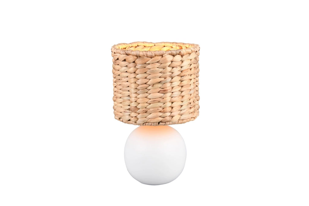 Lampada da tavolo scandinava VINA Trio ceramica bianca E27