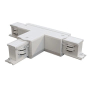 Connettore A T Sinistro Plastica Bianco