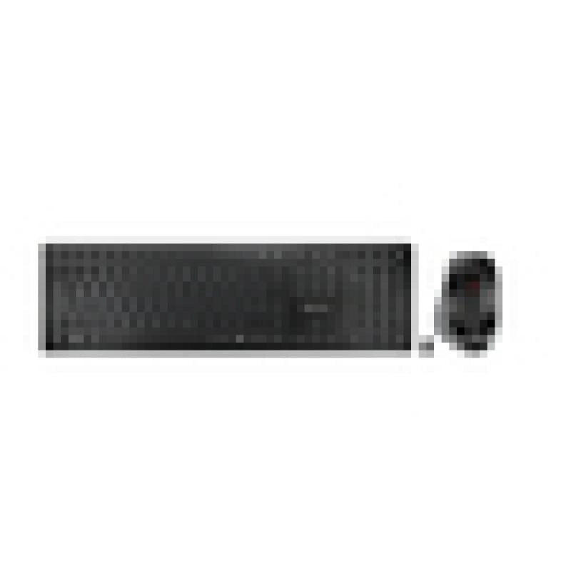 Cherry dw 9500 slim tastiera mouse incluso universale rf senza fili + bluetooth qwertz tedesco nero, grigio - 149613