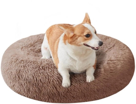 Letto per gatti per interni, 60 cm letto per cani piccoli e grandi, letto per cani lavabile per cuccioli e gattini con fondo antiscivolo