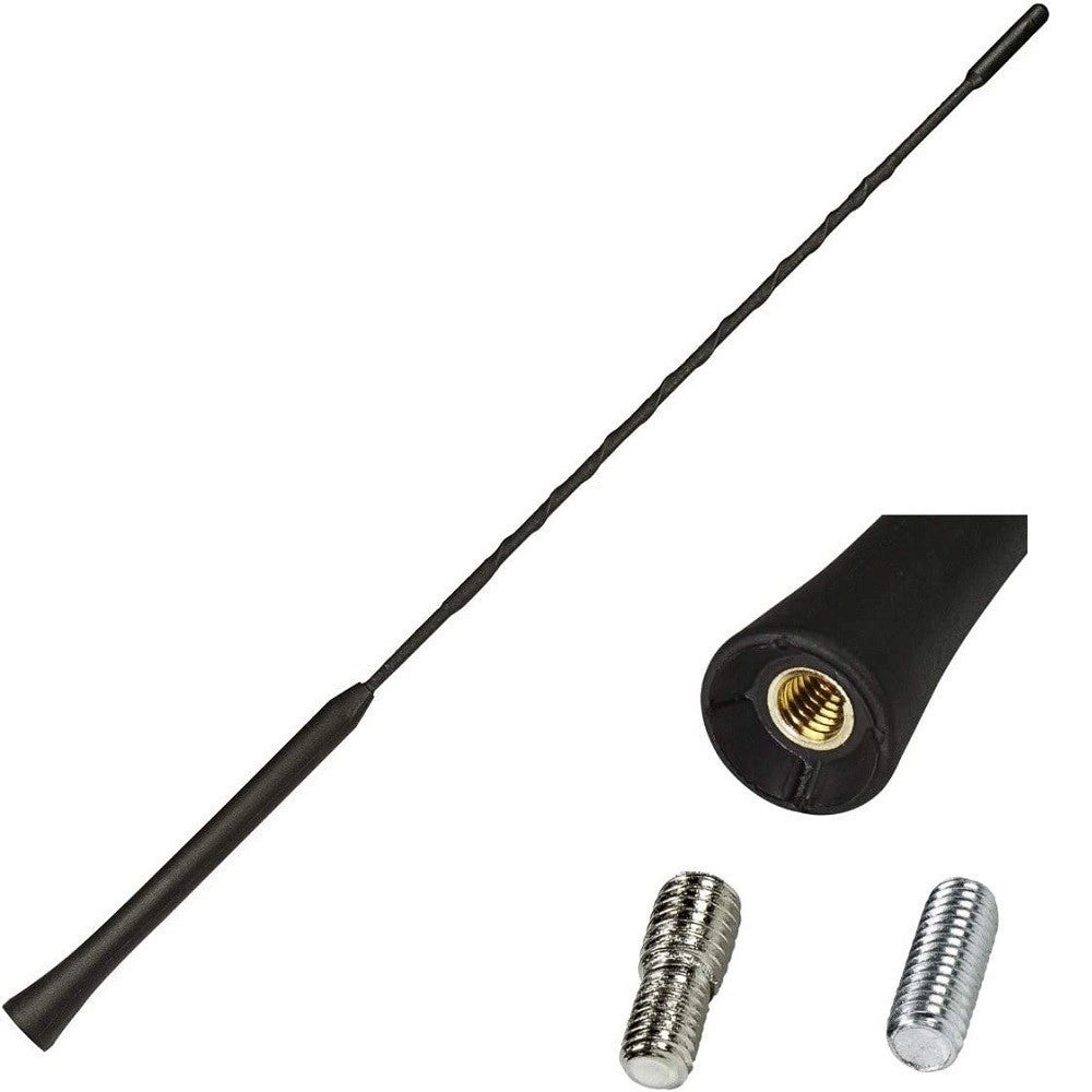 Trade Shop - Asta Antenna Am Fm 41cm Universale Auto Compatibile Con Vw Hyundai Toyota Renault -