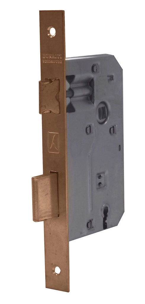 SERRATURA PER PORTE IN LEGNO 'PATENT GRANDE YALE' BONAITI E50 Bronzato - BONAITI