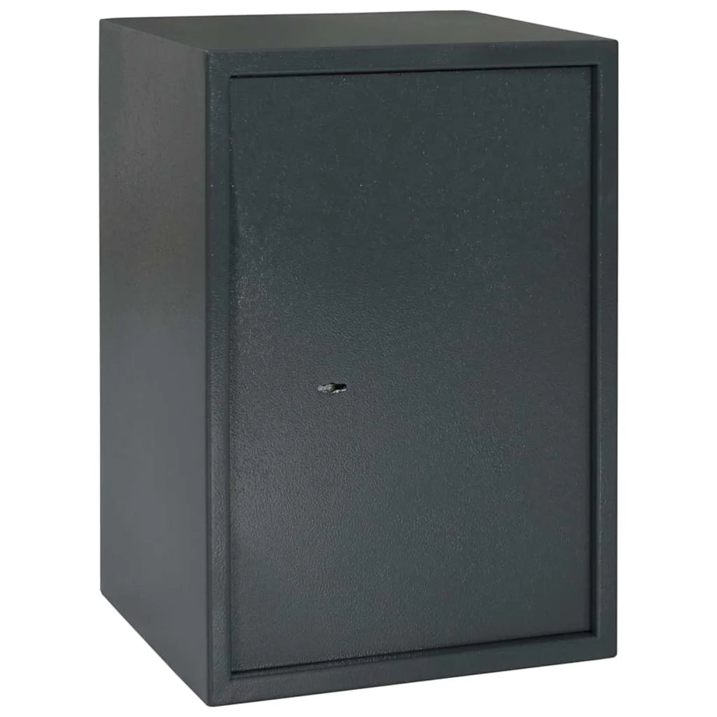 Cassaforte con blocco Grigio scuro 35 x 31 x 50 cm Acciaio CFW2833896