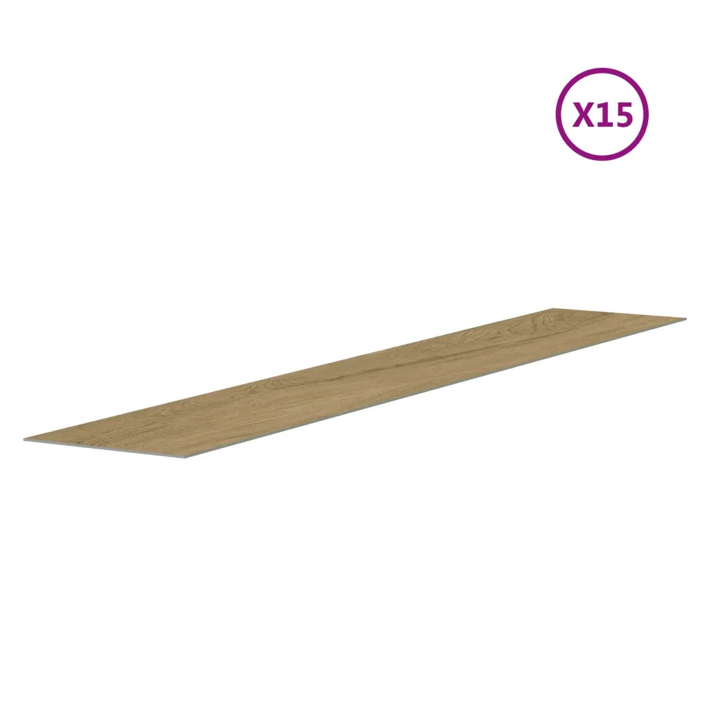 Pannelli da Parete Effetto Legno Marrone PVC 2,06 m2 CFW1708279