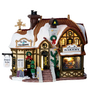 Forno di Devaney Natalizio Edificio Luminoso Led Villaggio di Natale Lemax