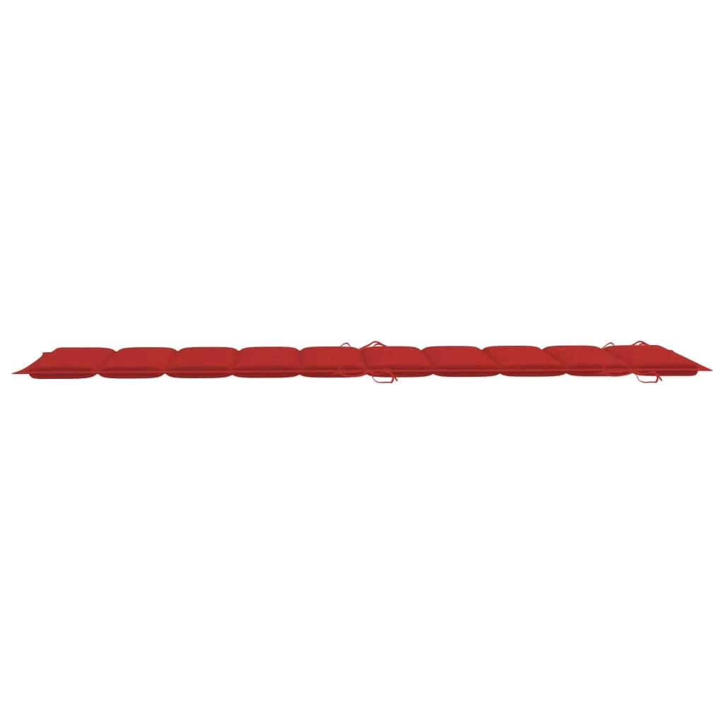 Set di 2 lettini prendisole sedie a sdraio lettini prendisole aiuole da giardino mobili da giardino con cuscini legno massello di acacia 02_0012047