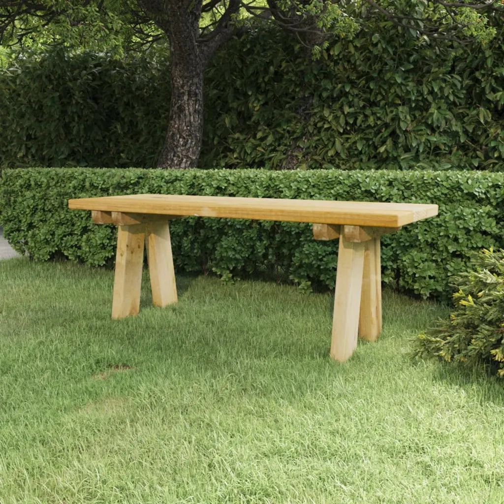 Panchina da Giardino | Panca da Giardino 110 cm in Massello di Pino Impregnato
