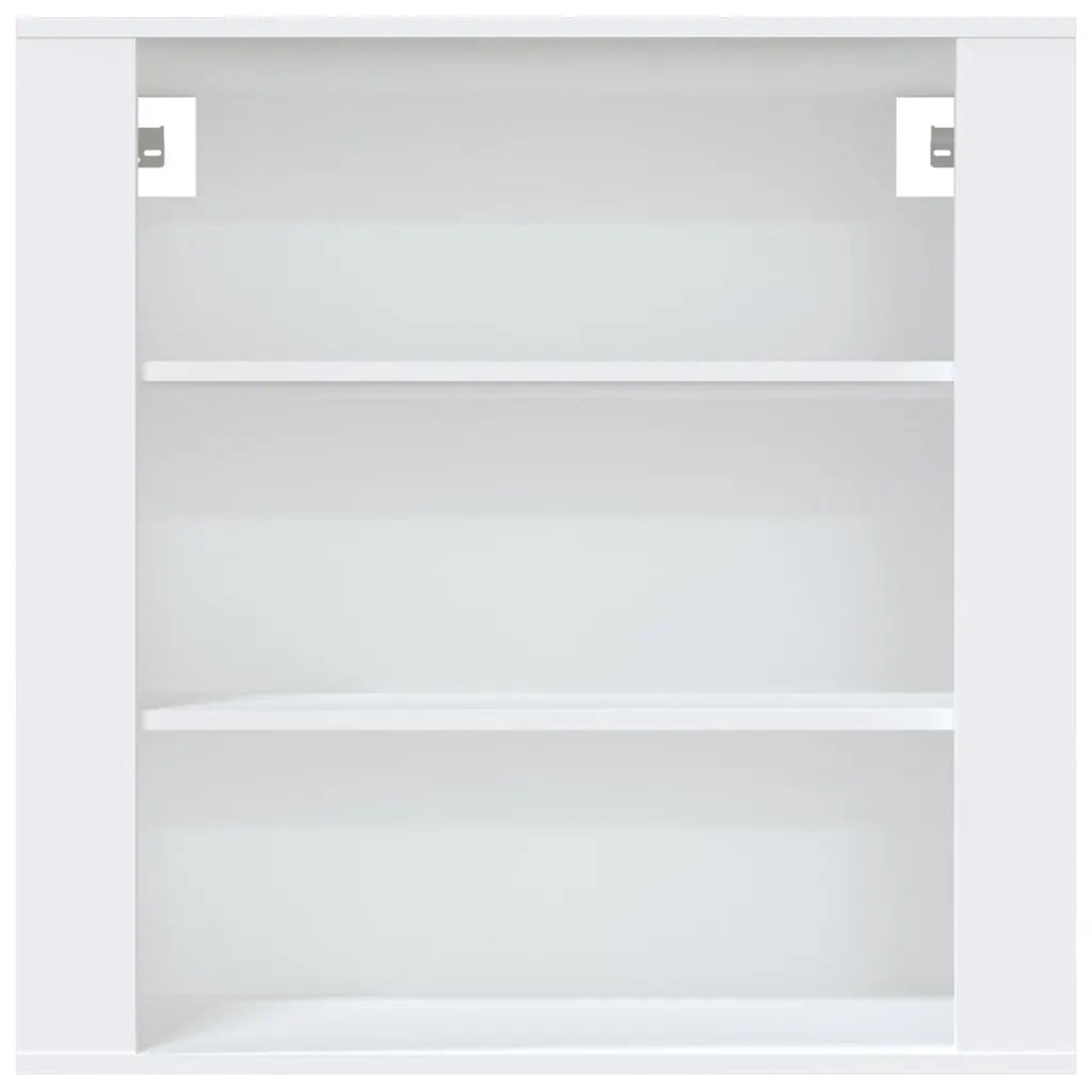 Armadietto a Muro | Mobile a Parete Bianco 80x33x80 cm in Legno Multistrato