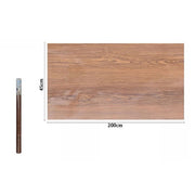 Trade Shop - Rotolo Pellicola Adesiva Parete Effetto Legno 45cmx2mt Per Cassetti Mobili 71243 -