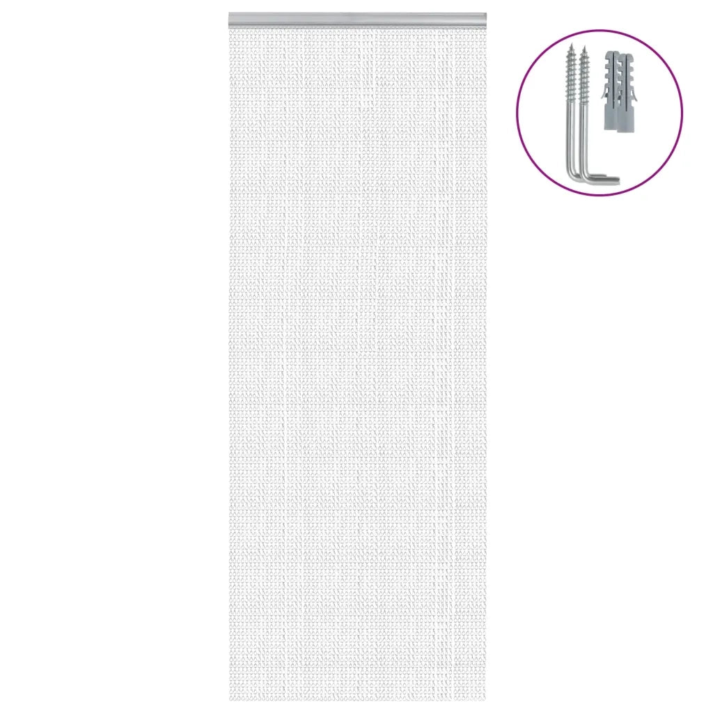 Zanzariera da Porta a Catena 80x221 cm in Alluminio
