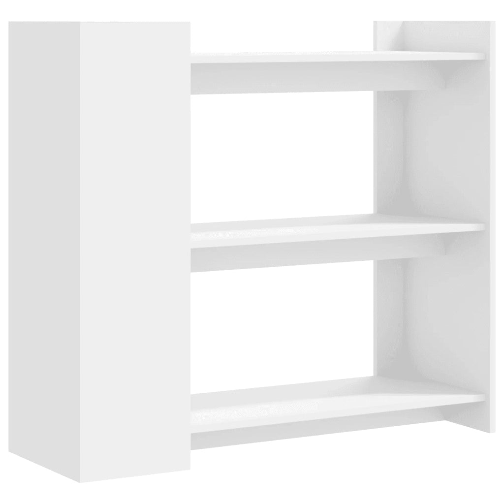 vidaXL Tavolino Consolle Bianco 100x35x90 cm in Legno Multistrato