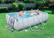 PISCINA POWER STEEL C/TELAIO E ACCES 404X201X100 56441