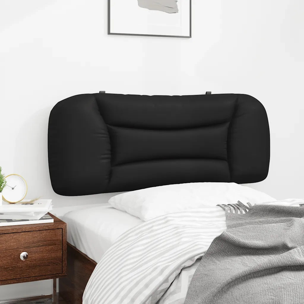 Cuscino testiera Hvar Nero 100 cm in Similpelle 3207718