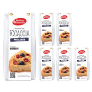 Molino rossetto preparato per focaccia pugliese 6 confezioni 500 grammi