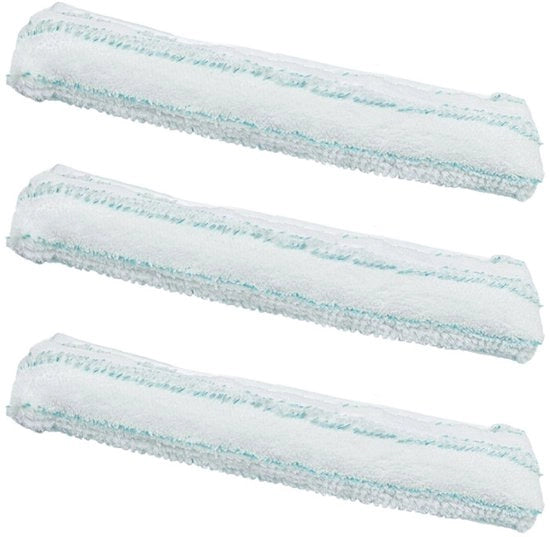 Adatto per aspirapolvere a finestra Leifheit/Liffy, set di 3 microfiber monouso a doppia faccia per pulizia