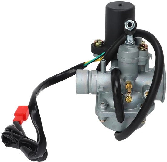 Carburatore 19mm - Sostituzione per Jog 50 1E40QMB - Materiale metallico - Motocicletta/Scooter a 2 tempi - Compatibile con GY6 - Incluso 1x Carburatore - Carburatore per motocicletta