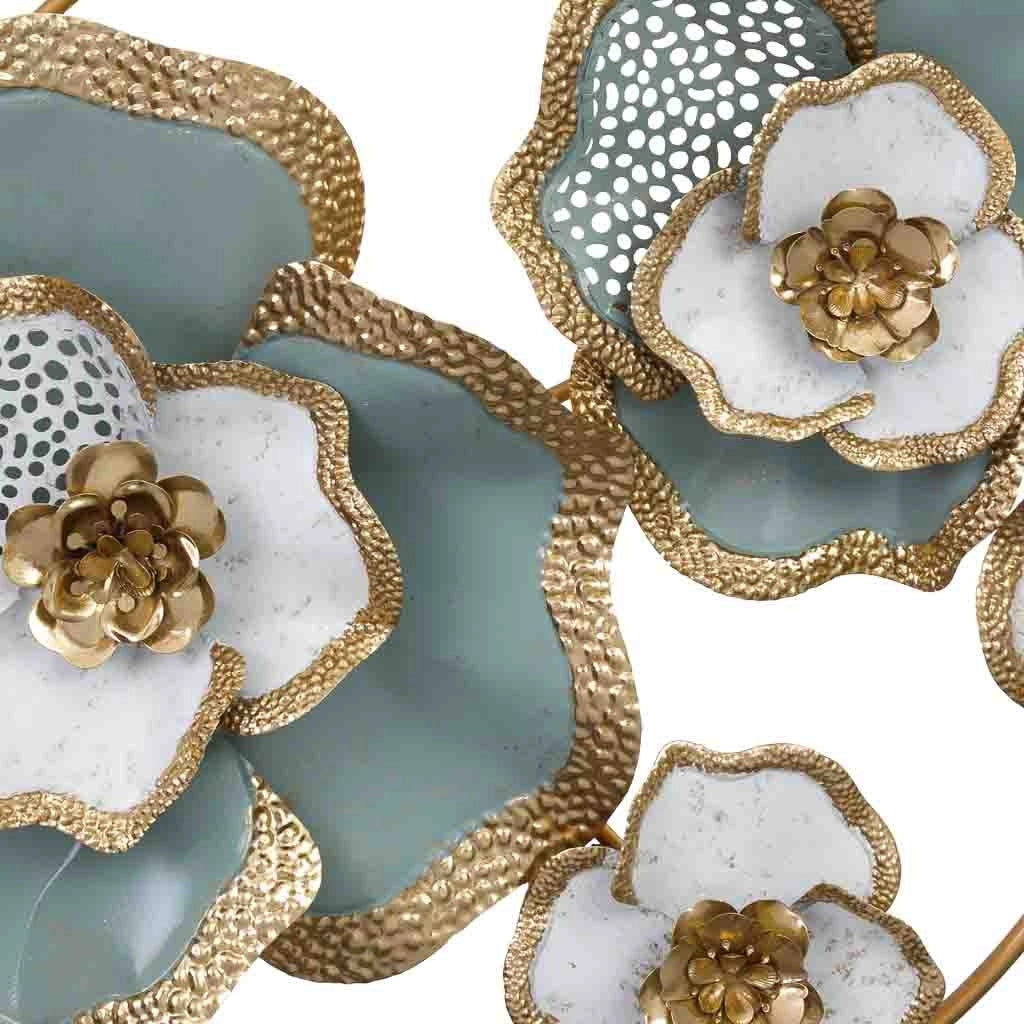 Carta da parati decorativa in metallo 118,7x60,3x8,9