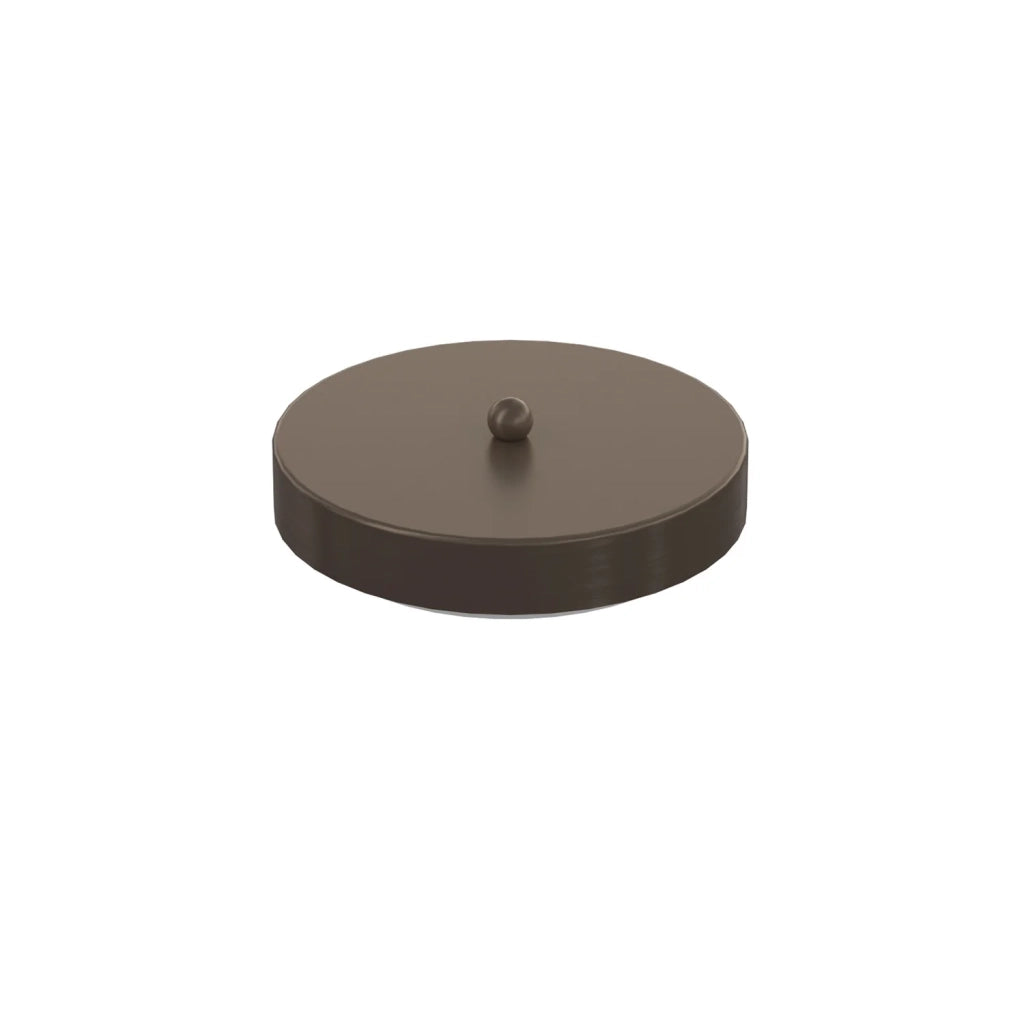Rosone Tondo Multiforo Metallo Bronzo 7 Uscite D10Cm