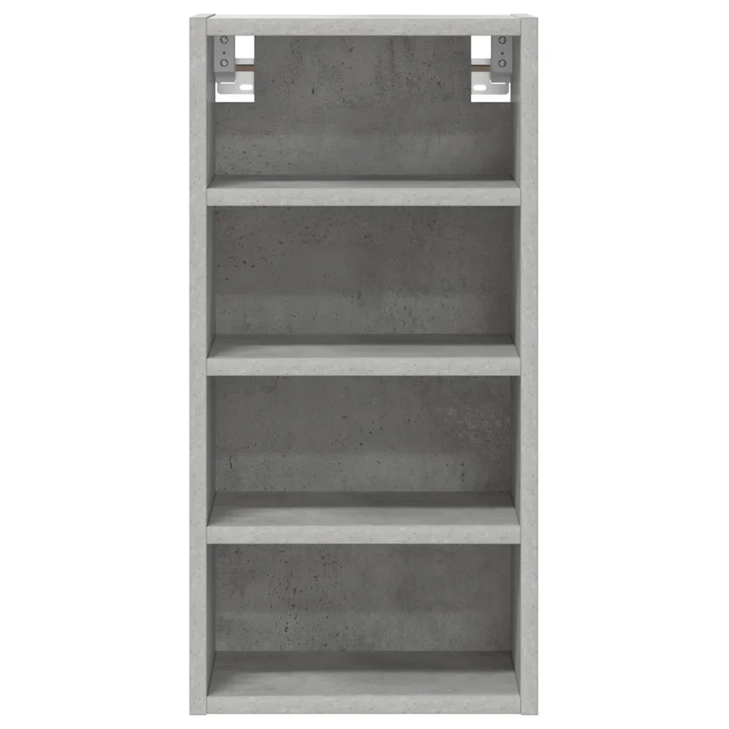 Mobiletto a parete moderno con spazio contenitivo ottimale 30 x 29,5 x 60 cm legno grigio cemento 02_0050442