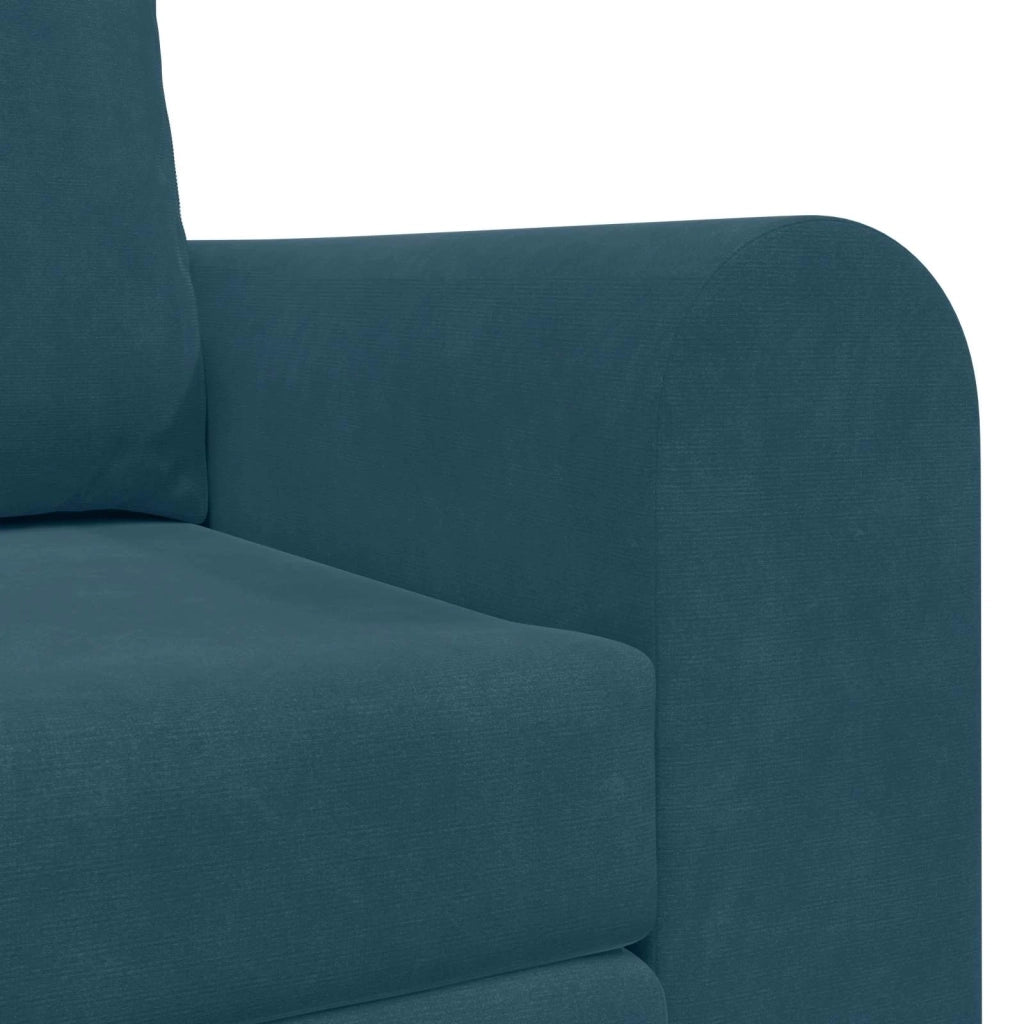 Divano letto Blu 148 x 71 x 83 cm Velluto 4106683