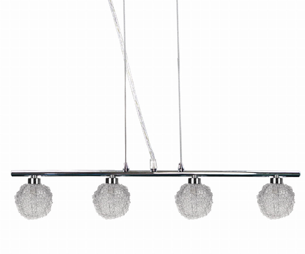 Lampadario Candellux WIND 34-14092 cromato 4xG9 61cm