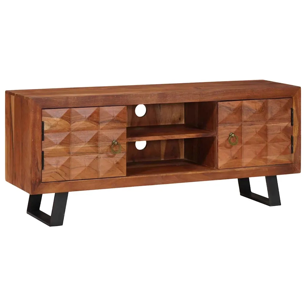vidaXL Armadi e Supporti per Storage di Media Marrone 112 x 30 x 48 cm