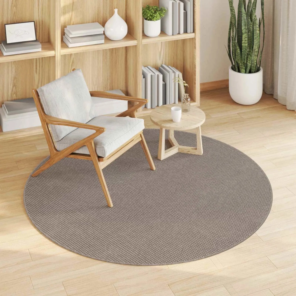 Tappeti per area Rotondo LUGO Talpa Ø 160 CM Poliestere 42022698
