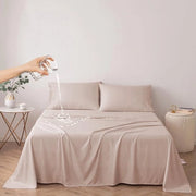 Hoeslakenbeschermer 100% acqua resistente, matraccio protettivo, copertura per lenzuola (cammello, Queen 200 * 230 cm)