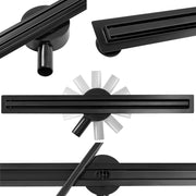 Scarico Lineare Calani Eco360 Slim Black 60