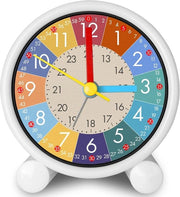 Alarme per Bambini - Alarmini per Bambini - Alarme per Ragazze - Alarmini per Ragazzi - Alarme senza Scatto - Alarme Digitale Silenziosa - Orologio per Bambini Orologio per Bambini Anologo - Ideale per Principianti - Alarme per Scuola - Regali di Natale