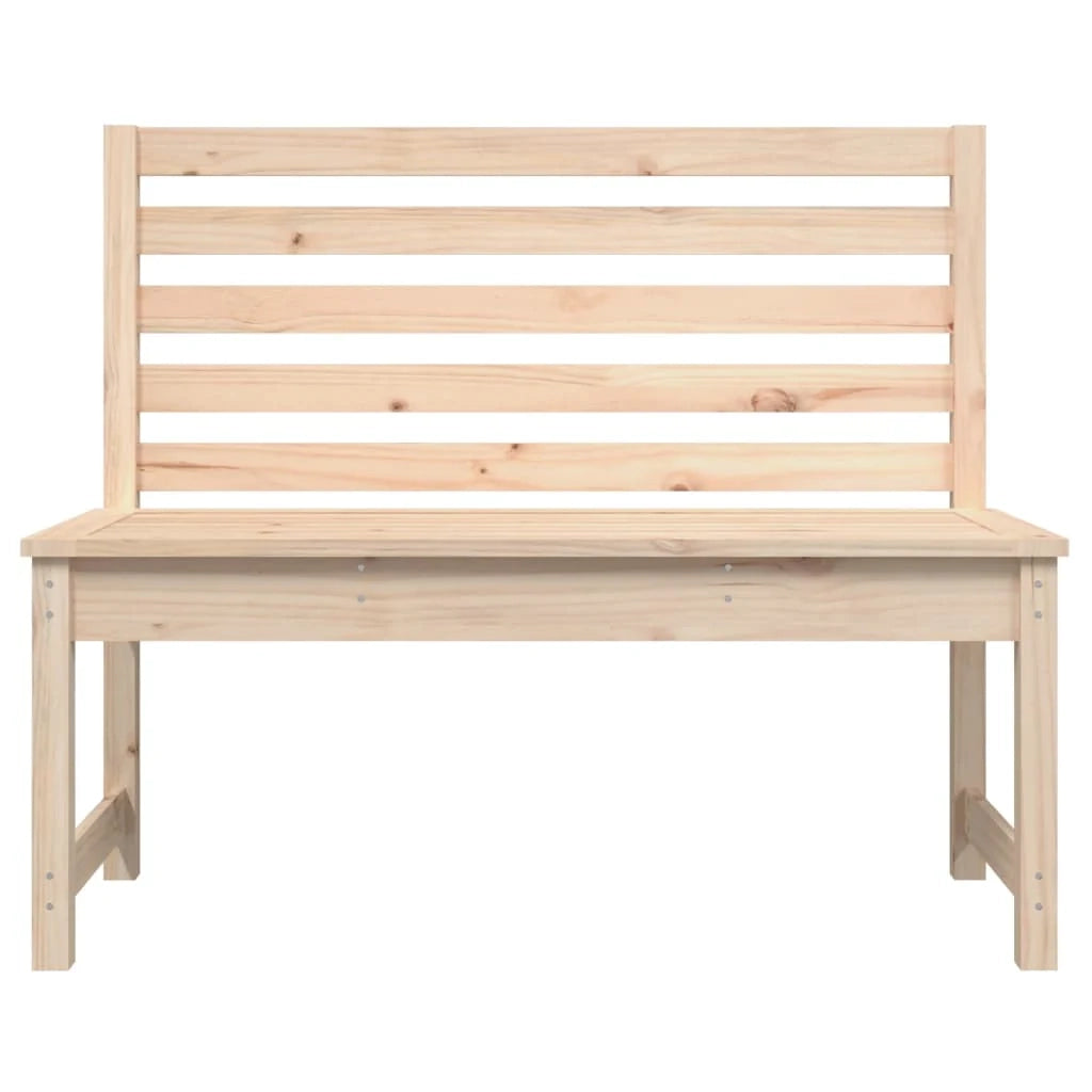 Panca da giardino mobili da esterno per patio terrazza 109 x 48 x 91,5 cm legno di pino massiccio 02_0011158