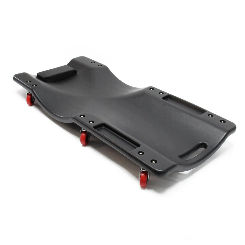 Carrello meccanico ergonomico con ruote per uso in officina 92x41x9,5cm portata max 90kg 16_0000769