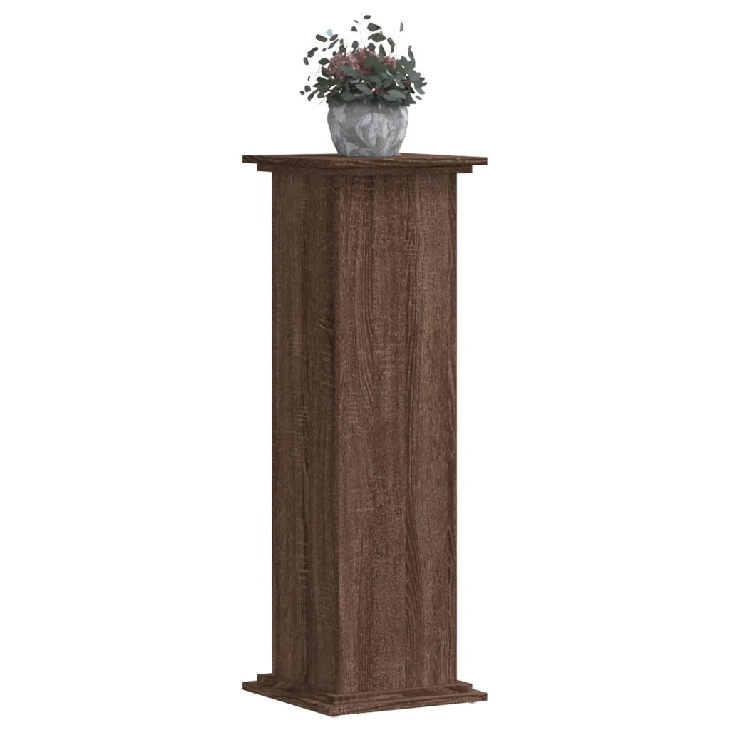 Supporto per piante | Sostegno per piante Rovere Marrone 33x33x100 cm in Truciolato