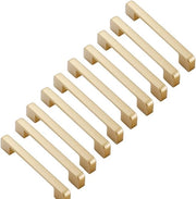 Maniglia in Ottone per Cucina - 10 Pezzi - 128 mm