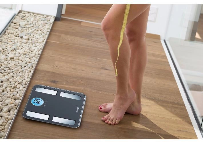 Beurer BF 195 Bilancia Diagnostica, con Display LCD Rotondo