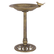Abbeveratoio per uccelli con piedistallo e supporto da giardino, Mangiatoia per uccelli elegante ¦µ50x76cm-Altri animali