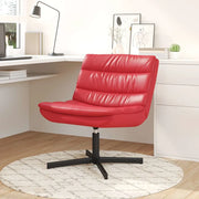 Sedia girevole Rosso 63 x 75 x 76 cm PU 42007343