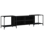 Mobile TV | Armadietto TV | Mobile Porta TV Nero 203x37x50 cm in Legno Multistrato