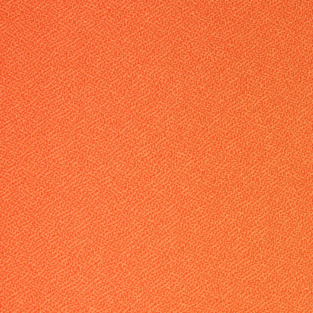 Pannello divisorio arancione in tessuto PET Board 160 x 40 cm Schermo acustico Morsetti di montaggio modulari Casa Ufficio