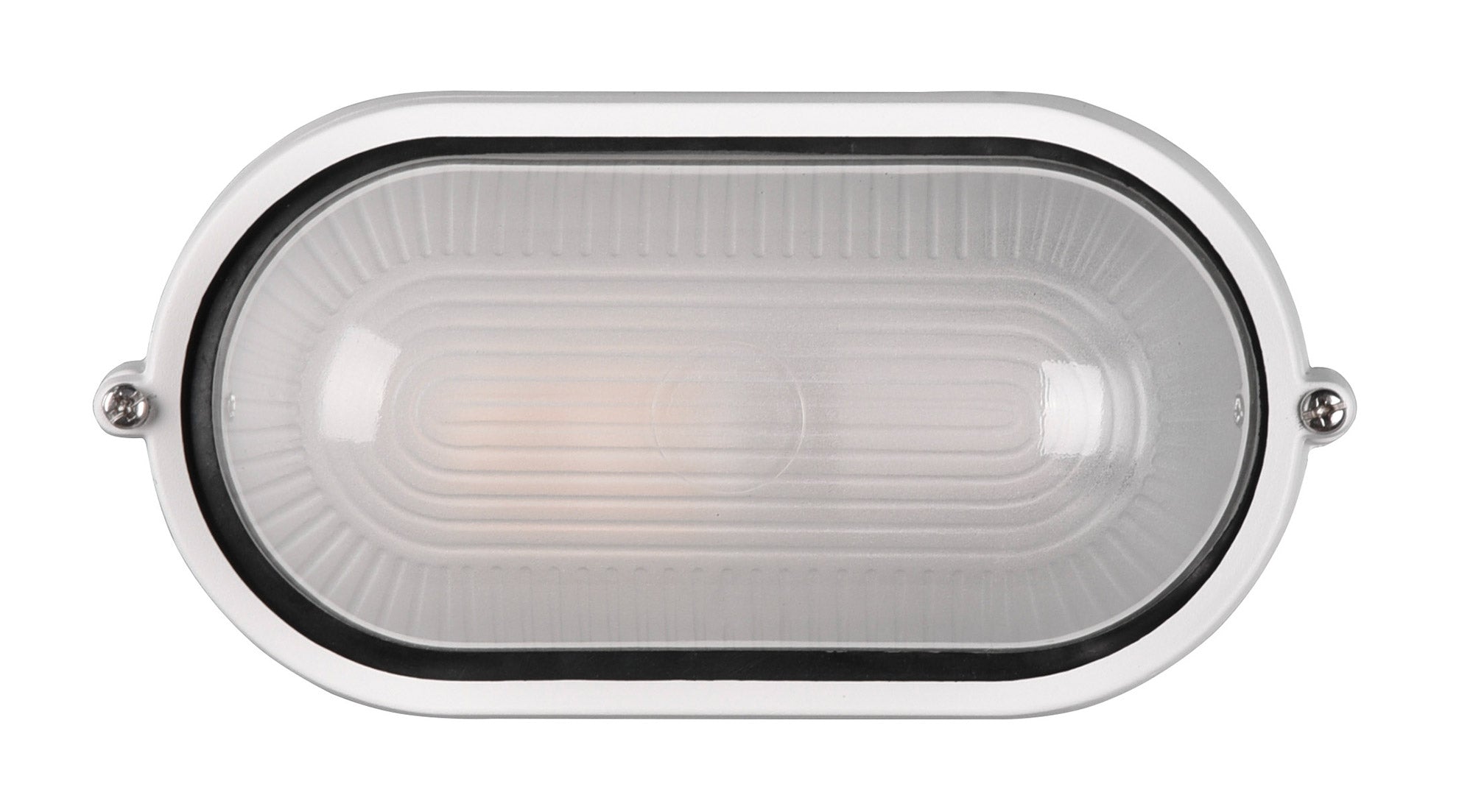 Plafoniera da Esterno Attacco E27 in Alluminio Bianco Opaco