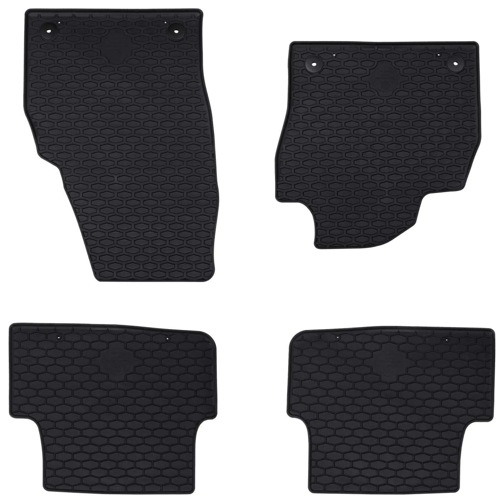 Tappetino per Auto 4 pcs Nero adatto per VW POLO 2021- Gomma 42029092