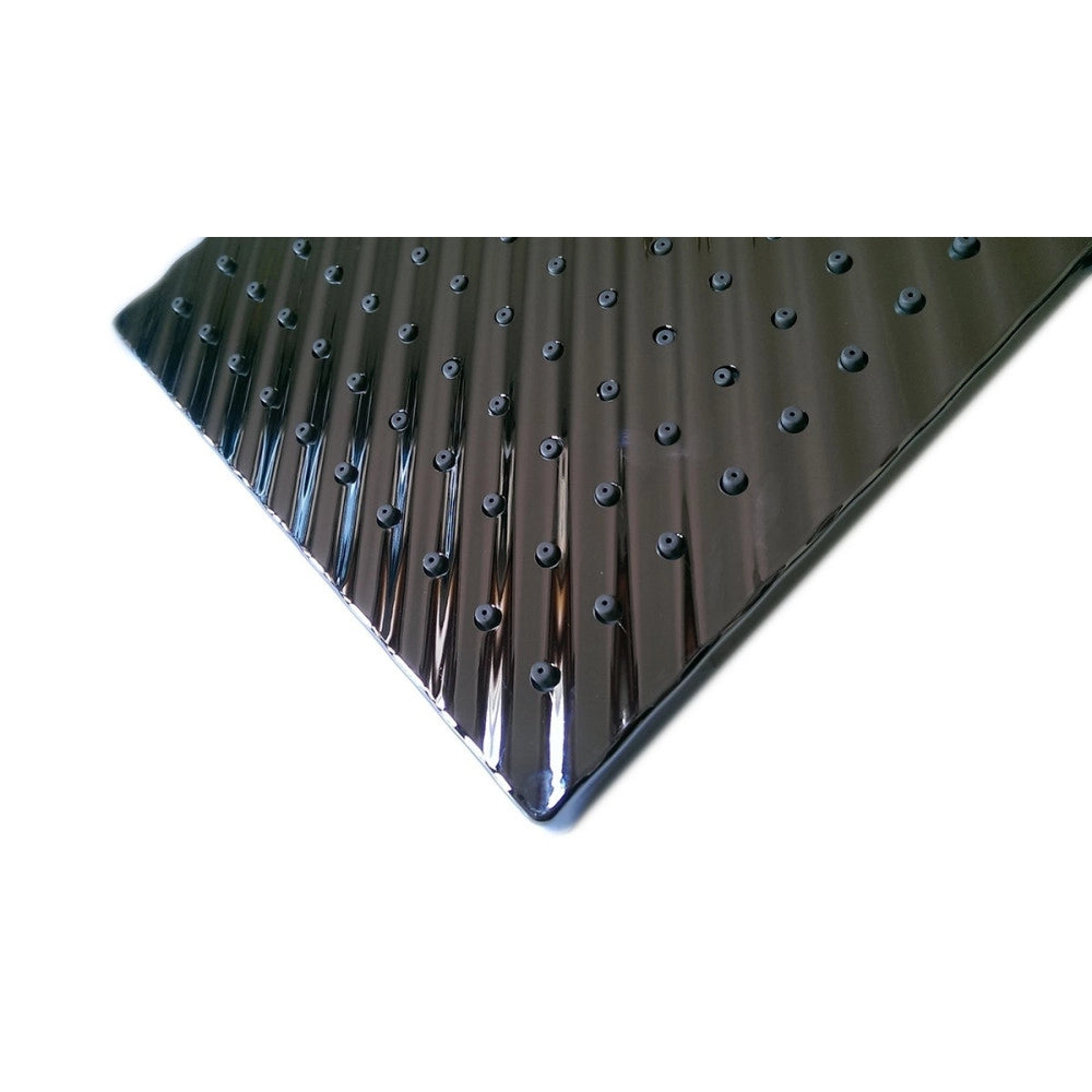 Trade Shop - Asta Saliscendi Cromata Colonna Doccia Soffione Fisso Doccetta Saturn 9005 -