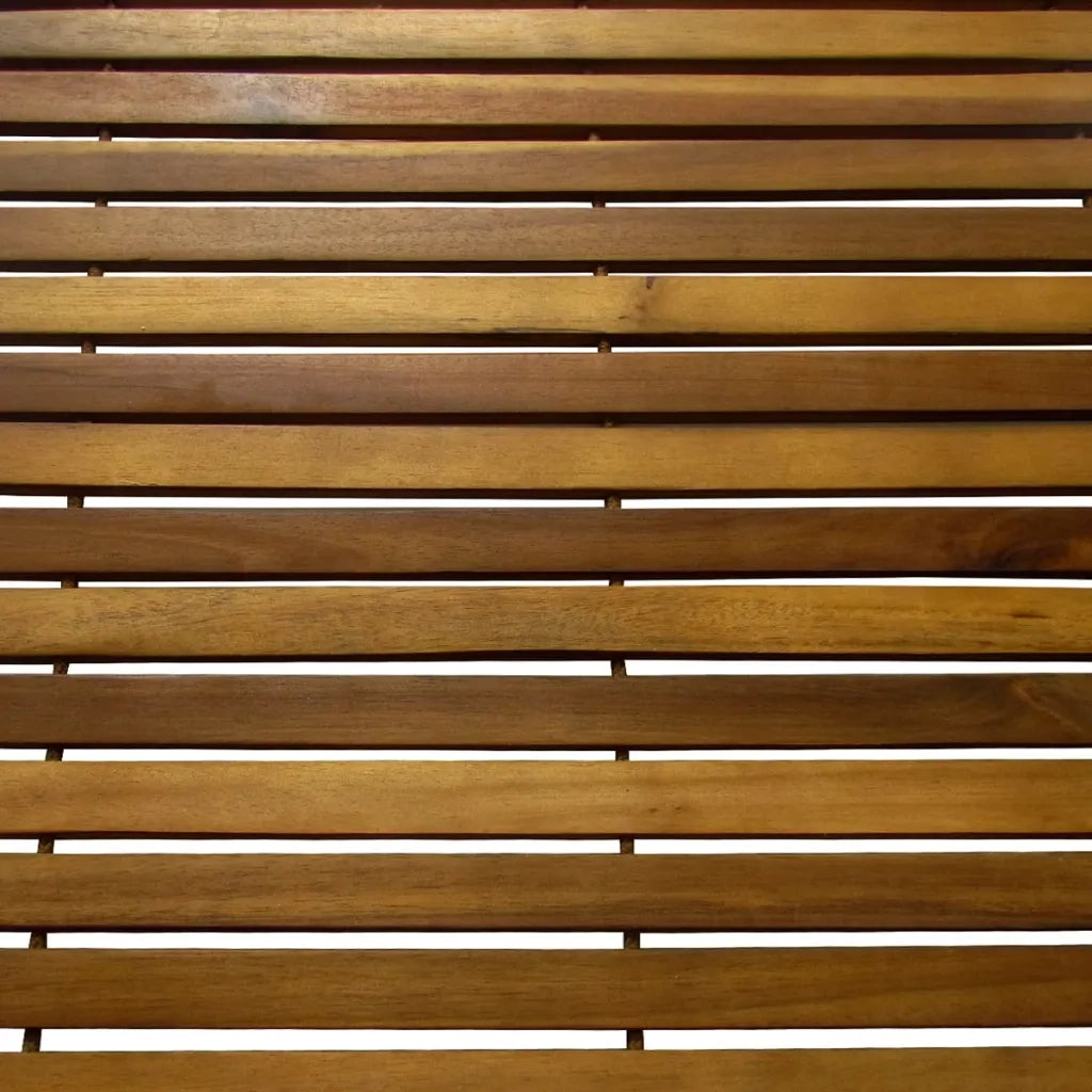 Set 3 pz Stuoia per bagno in acacia 80 x 50 cm 271769