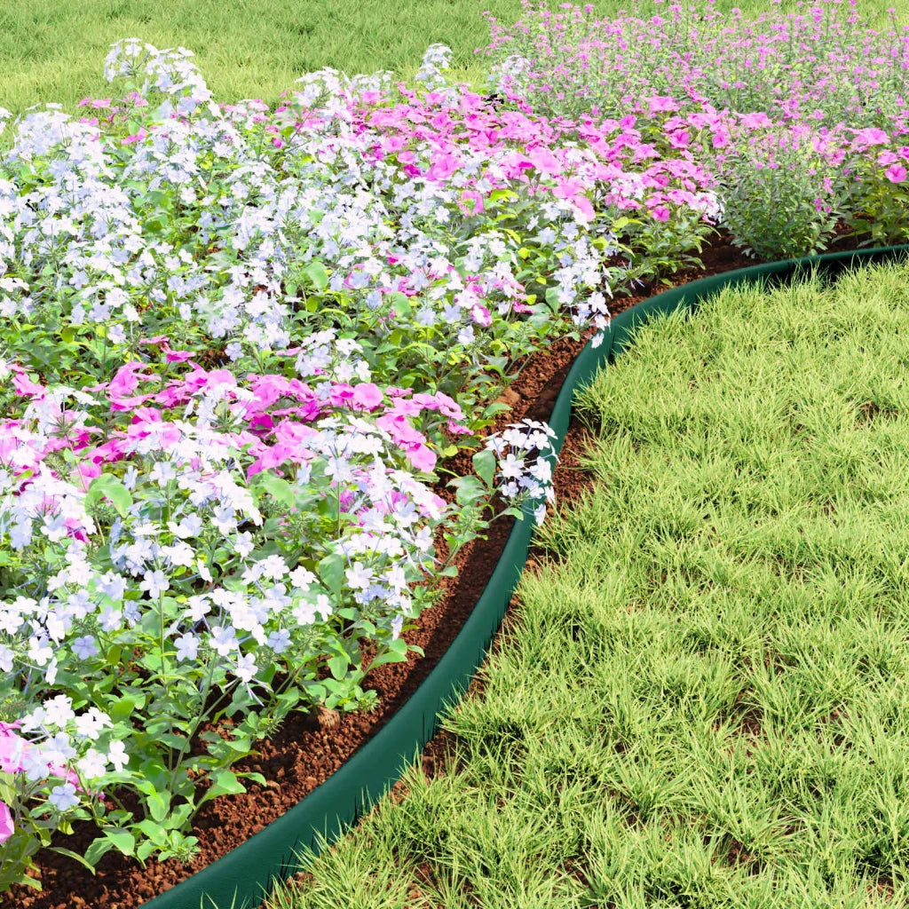 Bordure per prato Verde 5000 x 4 x 5 cm Plastica CFW5388459