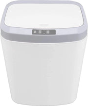 Cestino 16L Automatico Elettrico Intelligente Induzione per Cucina Ufficio Casa - Bianco